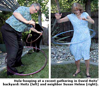 hula hooping