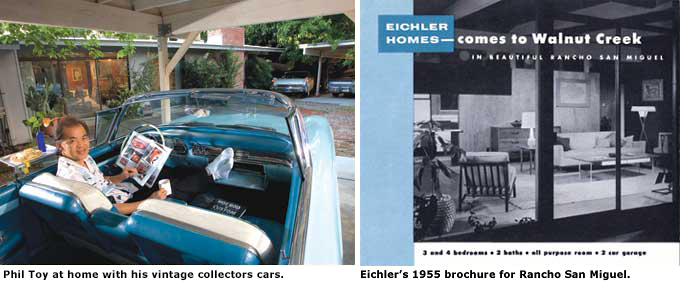 san miguel brochure and Phil Toy and vintage cars