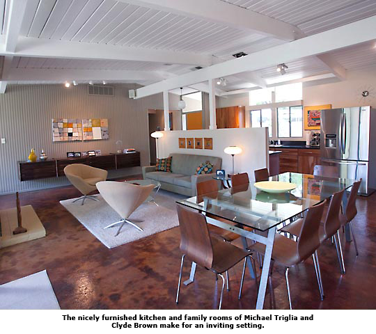 kitchen family room interior