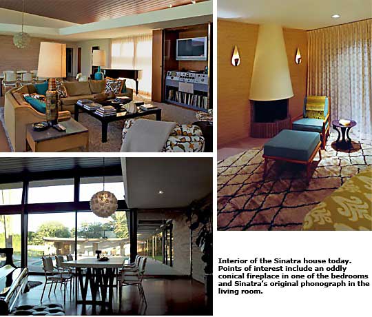 interior views of twin palms