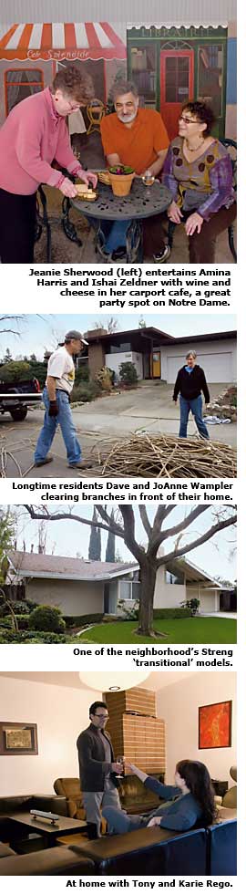 four university estates scenes