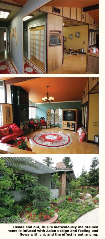 inside huei's home